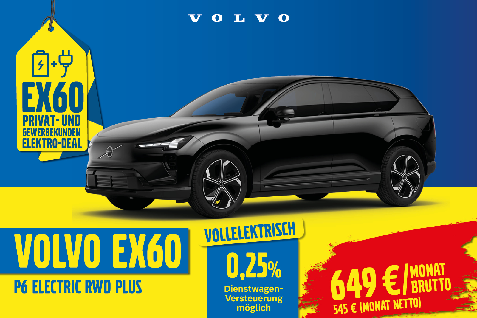 Volvo EX60 P6 Electric RWD Plus