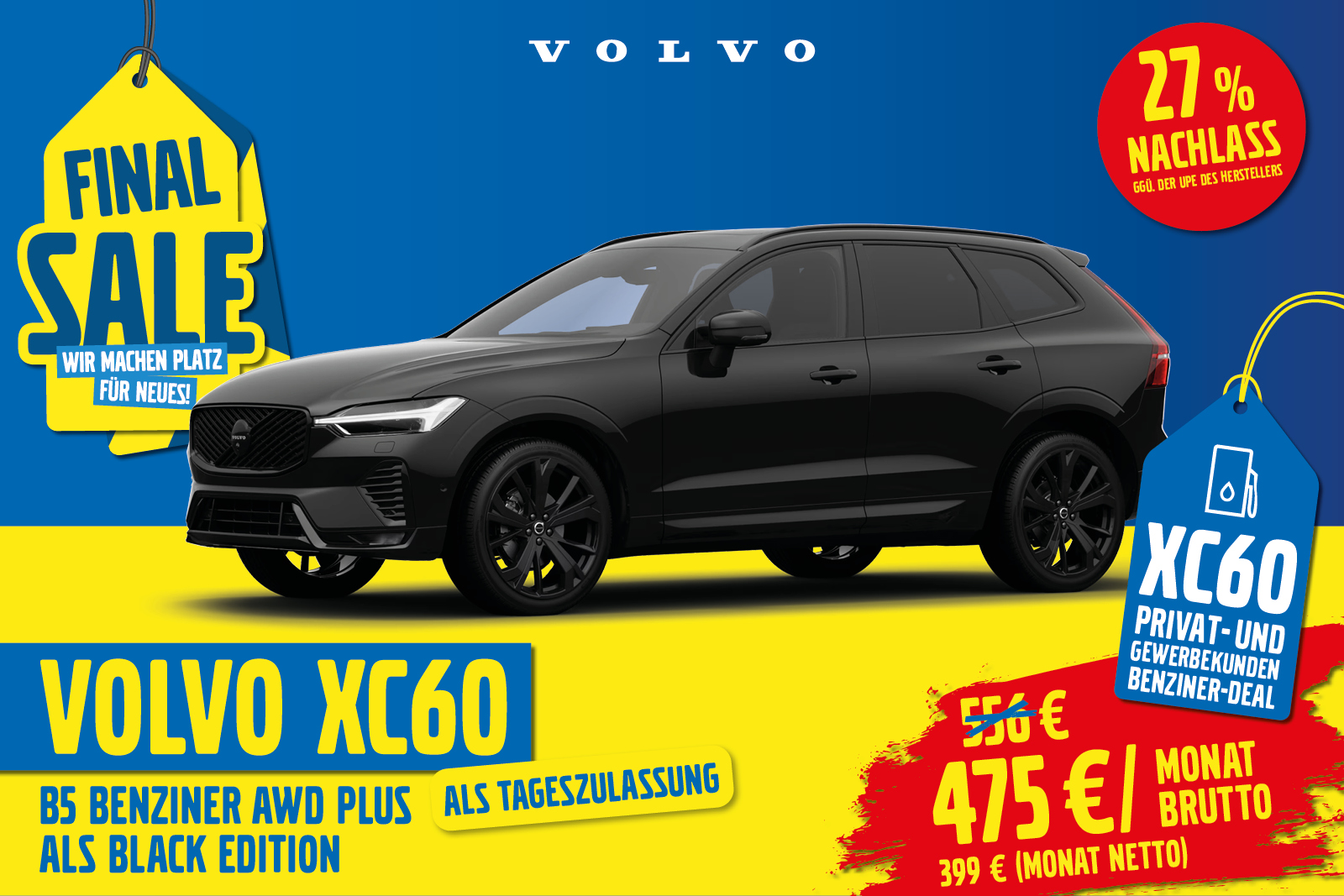 Volvo XC60 B5 Plus Black Edition