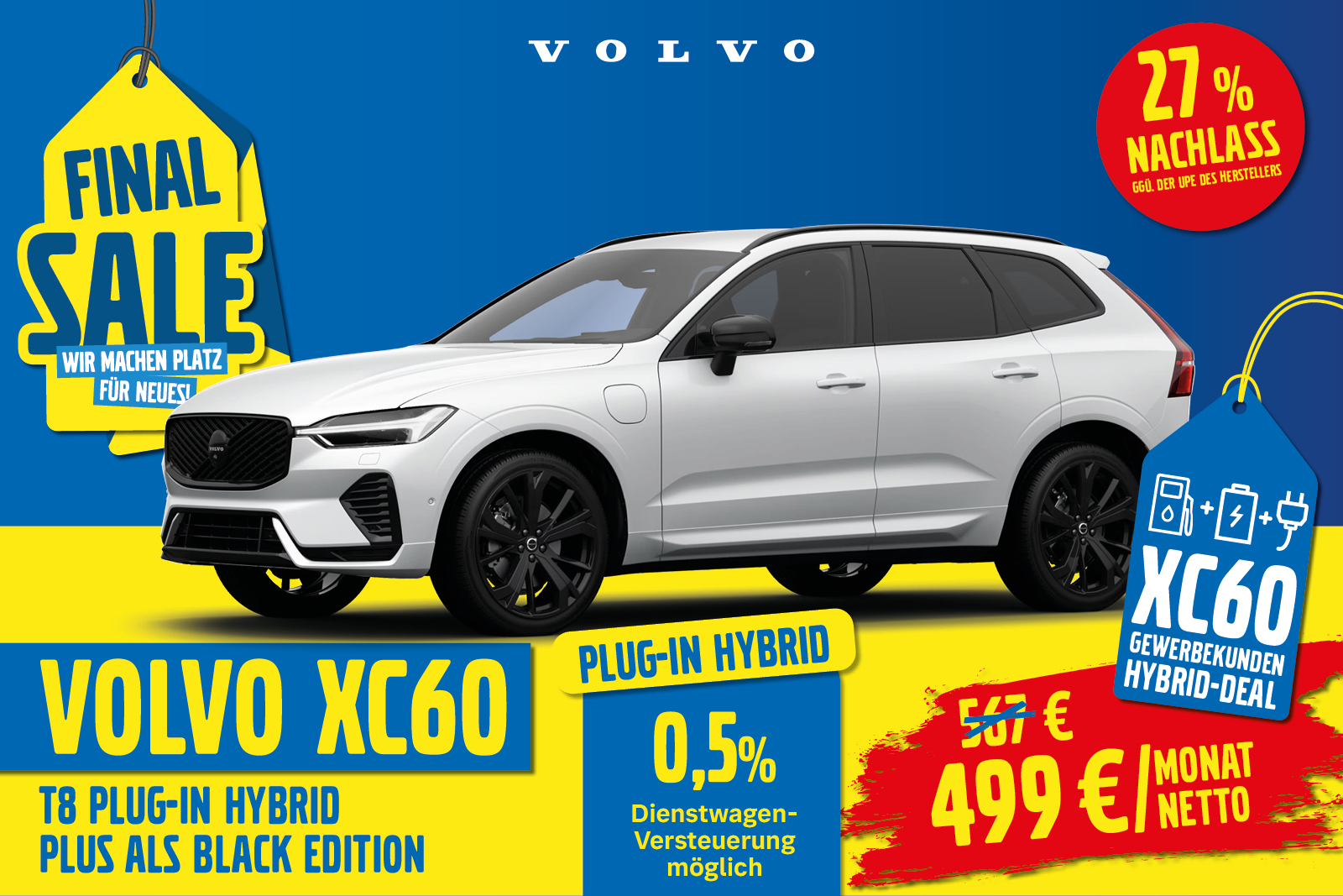 Volvo XC60 T8 Plus Black Edition