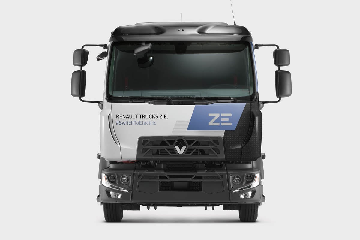 Renault D Z.E. Frontansicht