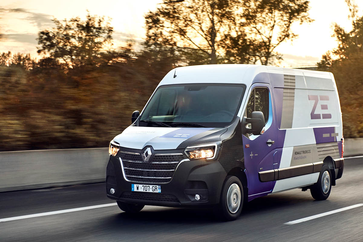 Renault Master Z.E. Fahrt