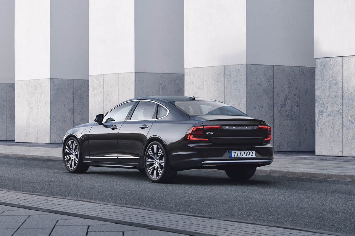 Volvo S90, Hinteransicht