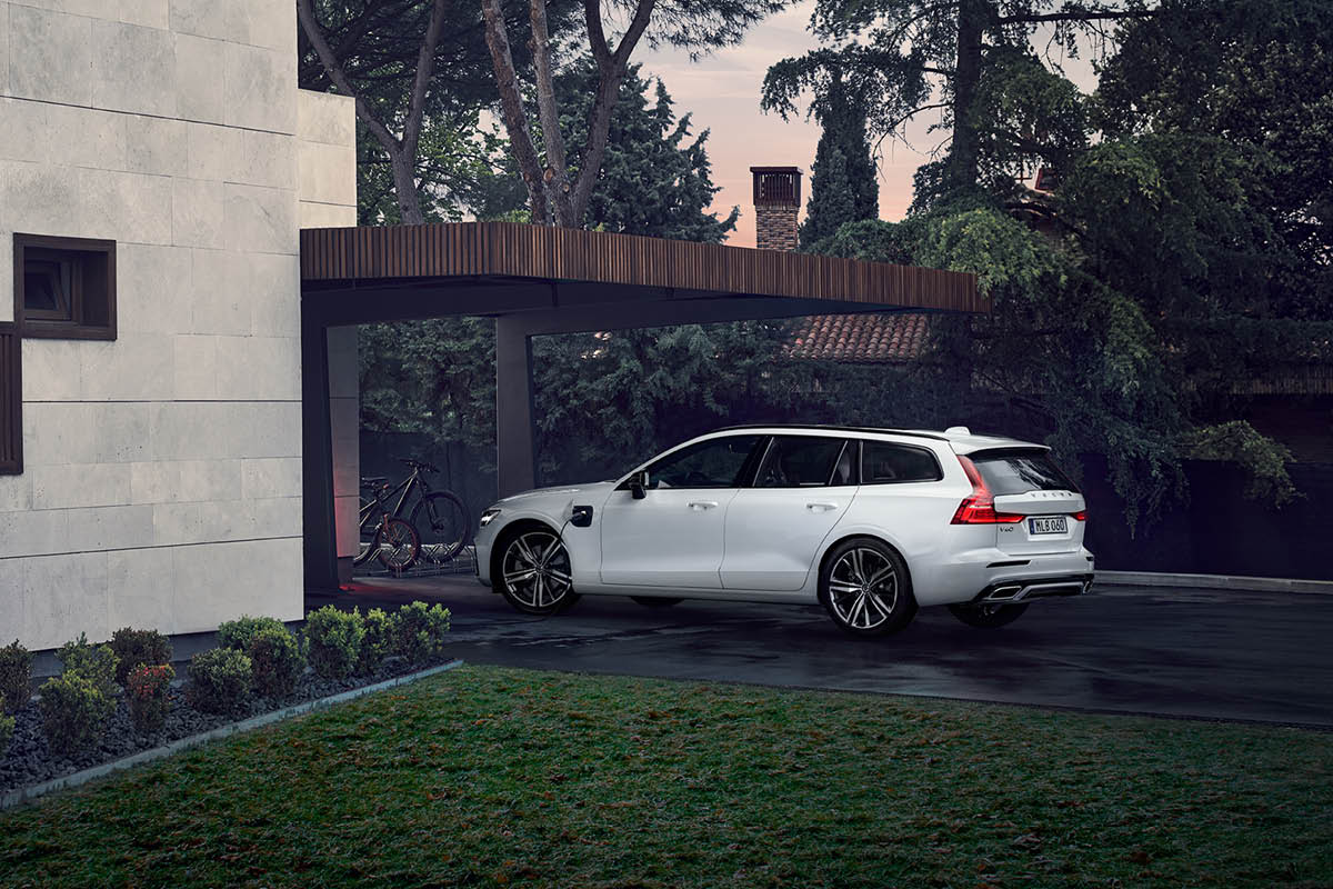 Volvo V60, Hinteransicht