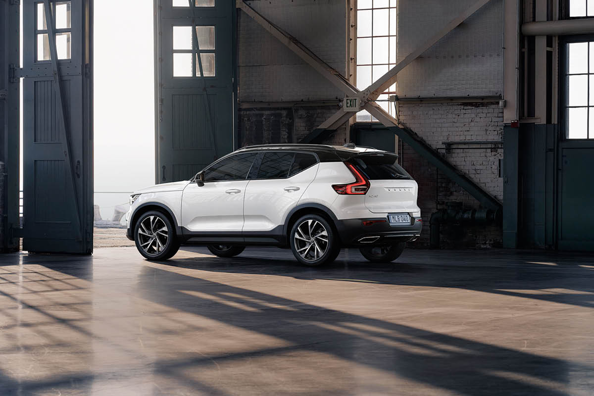 Volvo XC40 mild-hybrid im Loftwohnung