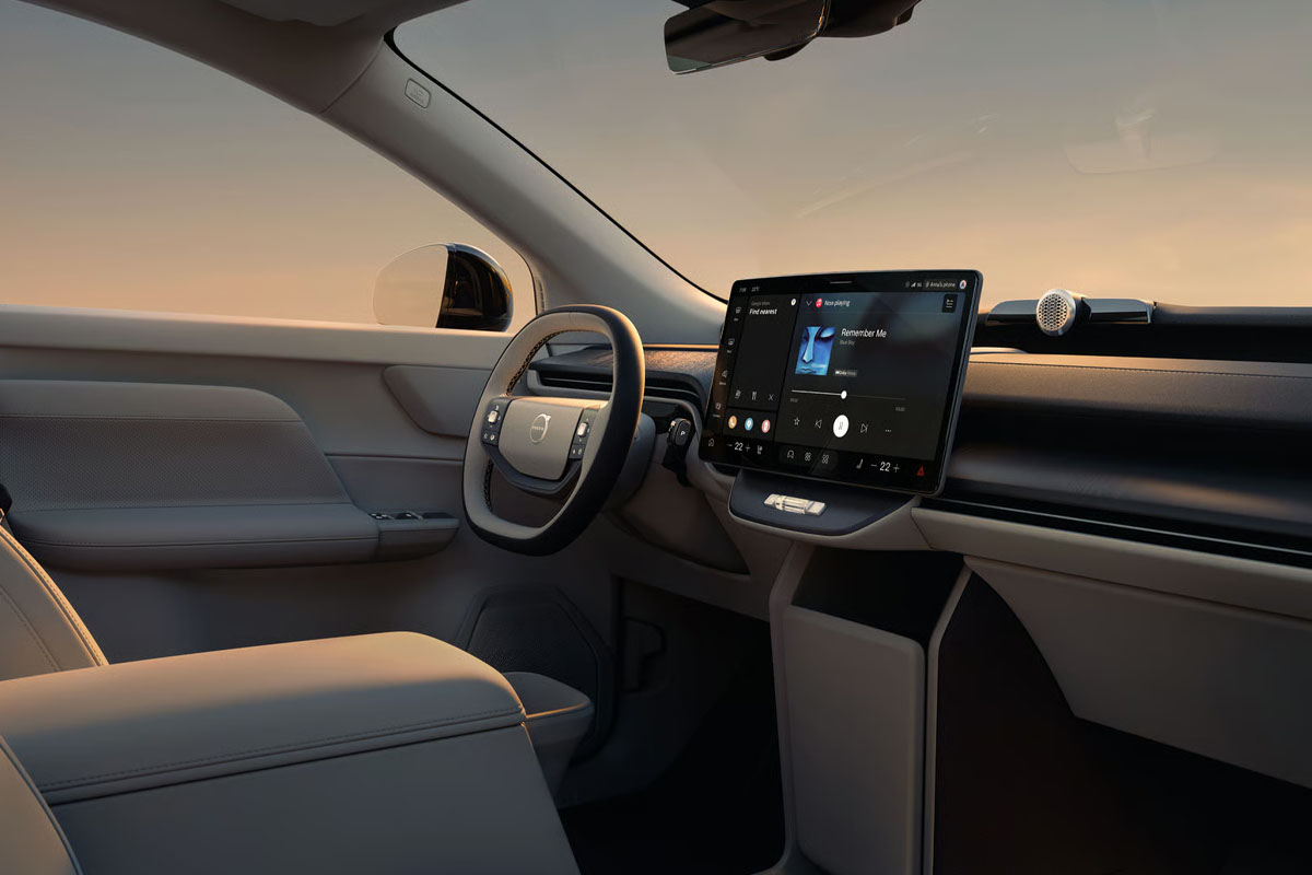 Volvo EX60 von innen