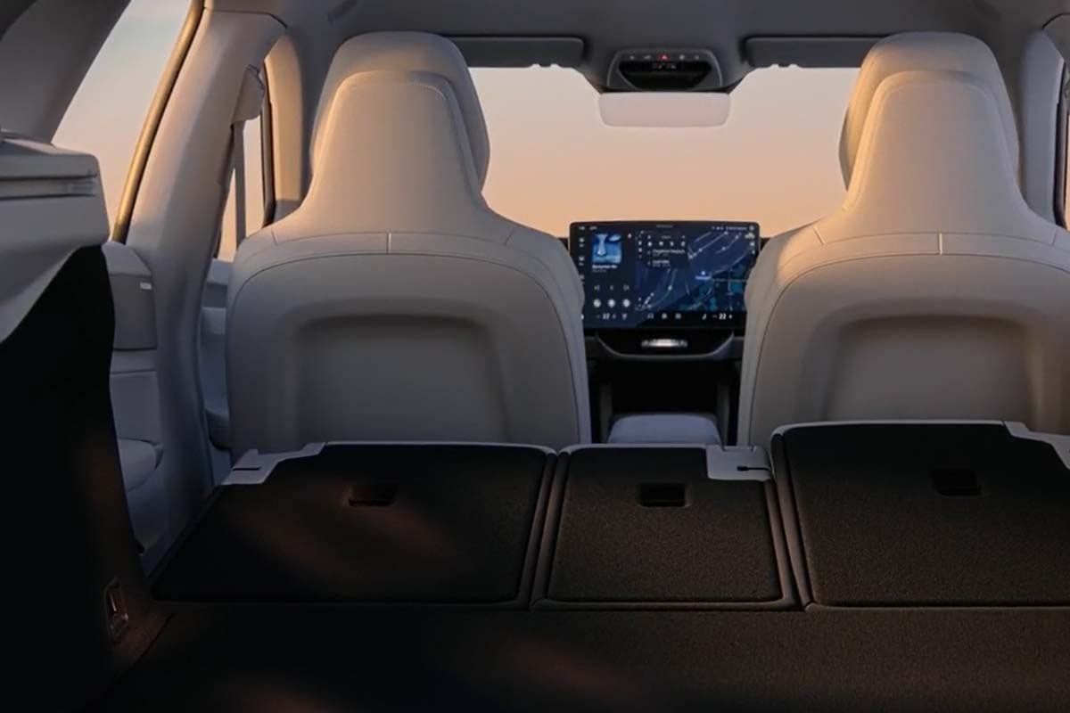 umgelegte Rücksitze