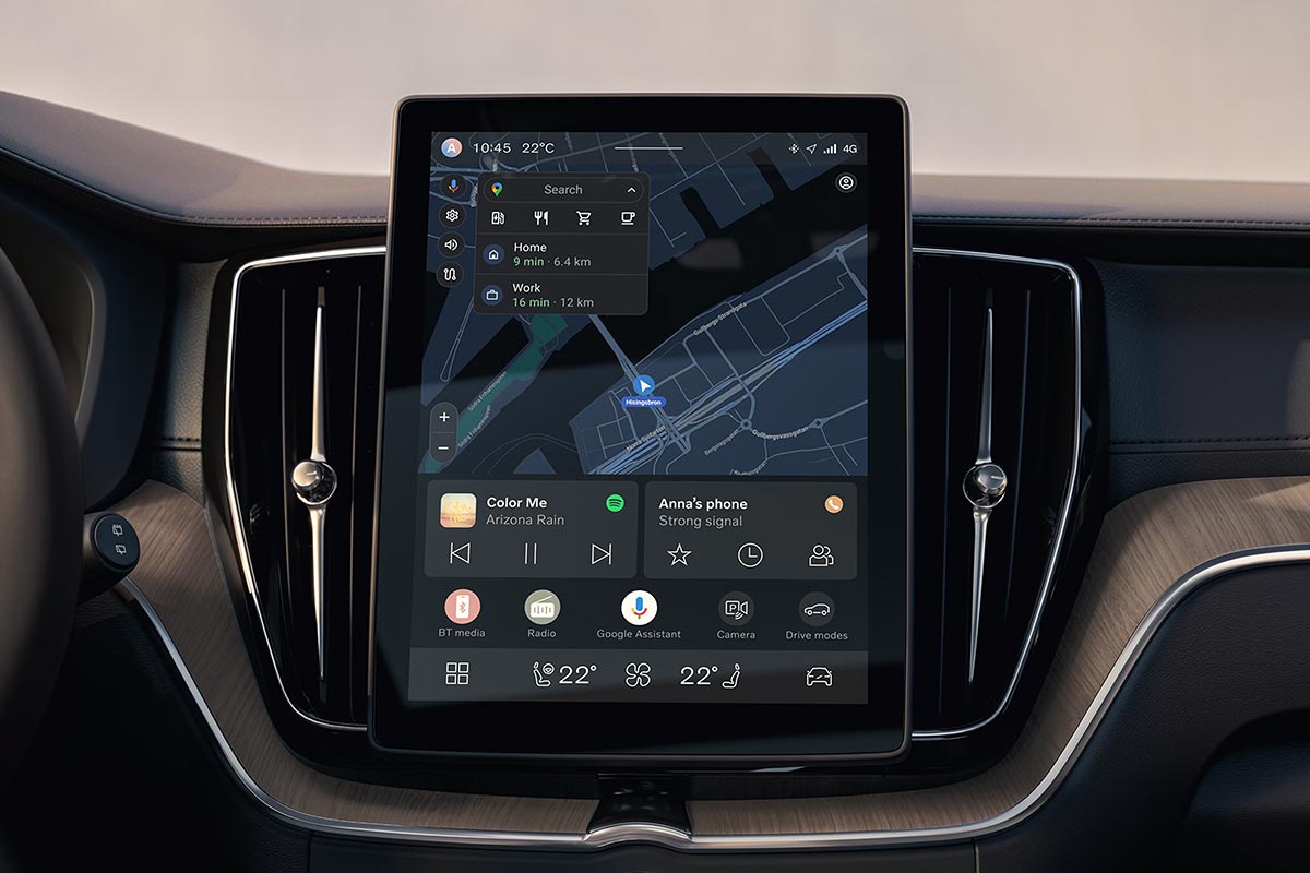 Bild zeigt das Facelift Modell des Volvo XC60 von innen