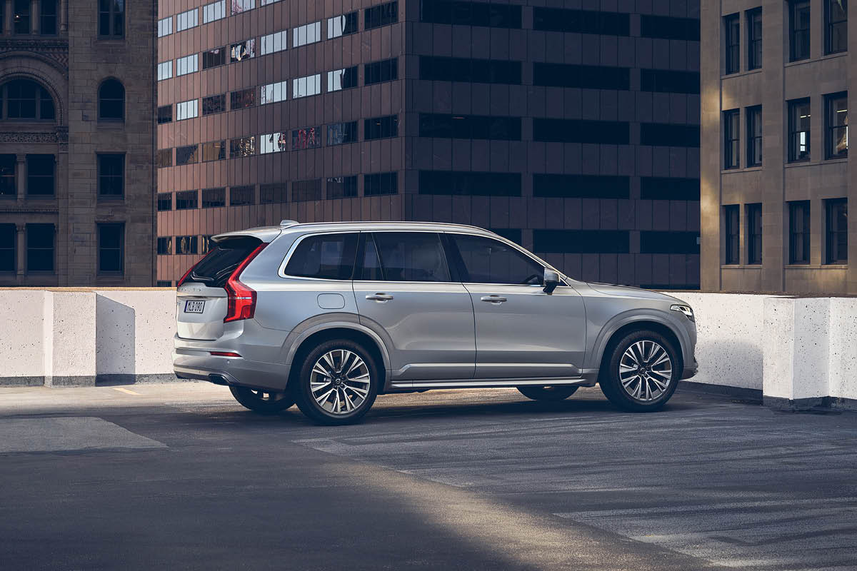 Volvo XC90, Hinteransicht