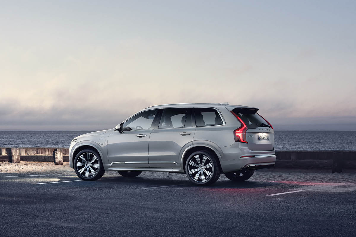 Volvo XC90, Hinteransicht