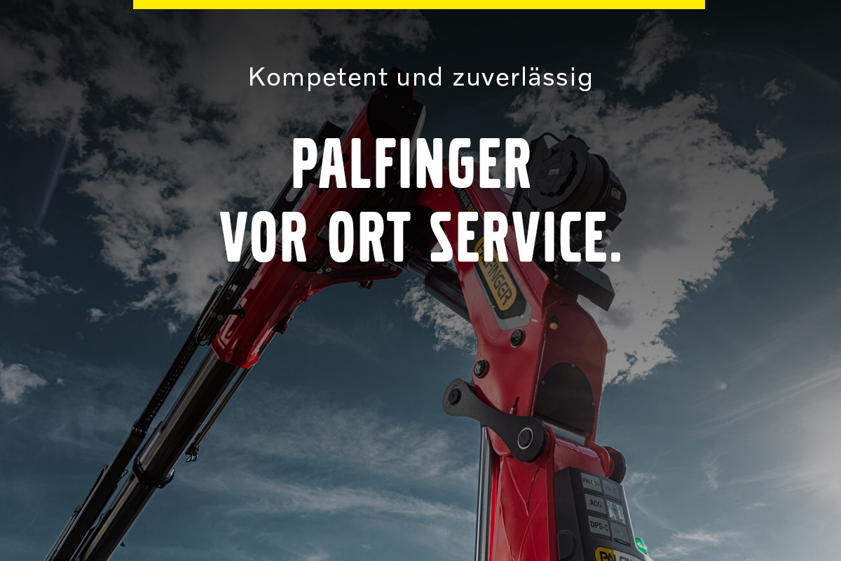 Palfinger vor Ort Service