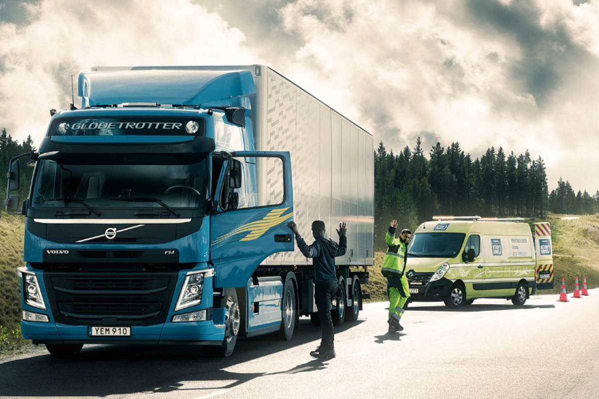 Volvo Action Service Einsatz