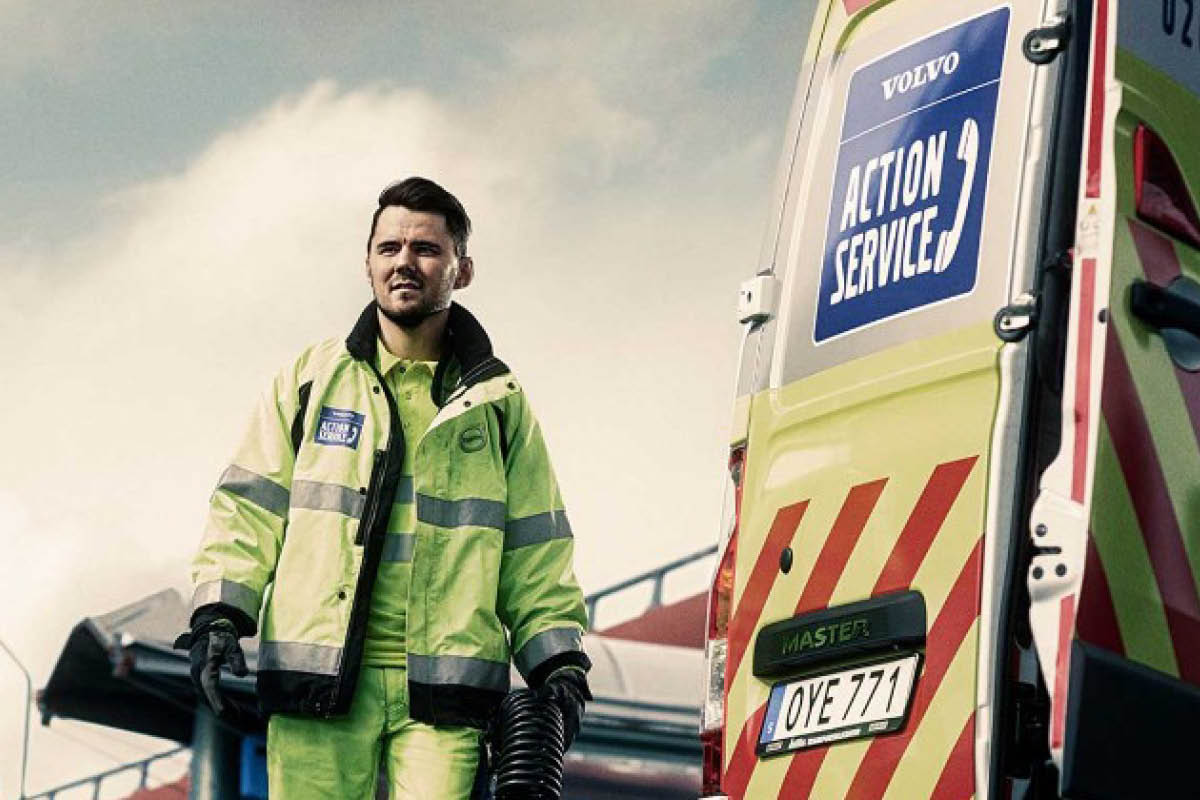 Volvo Action Service Einsatz