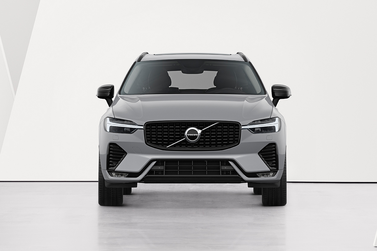 Volvo XC60, weiße und graue Modell