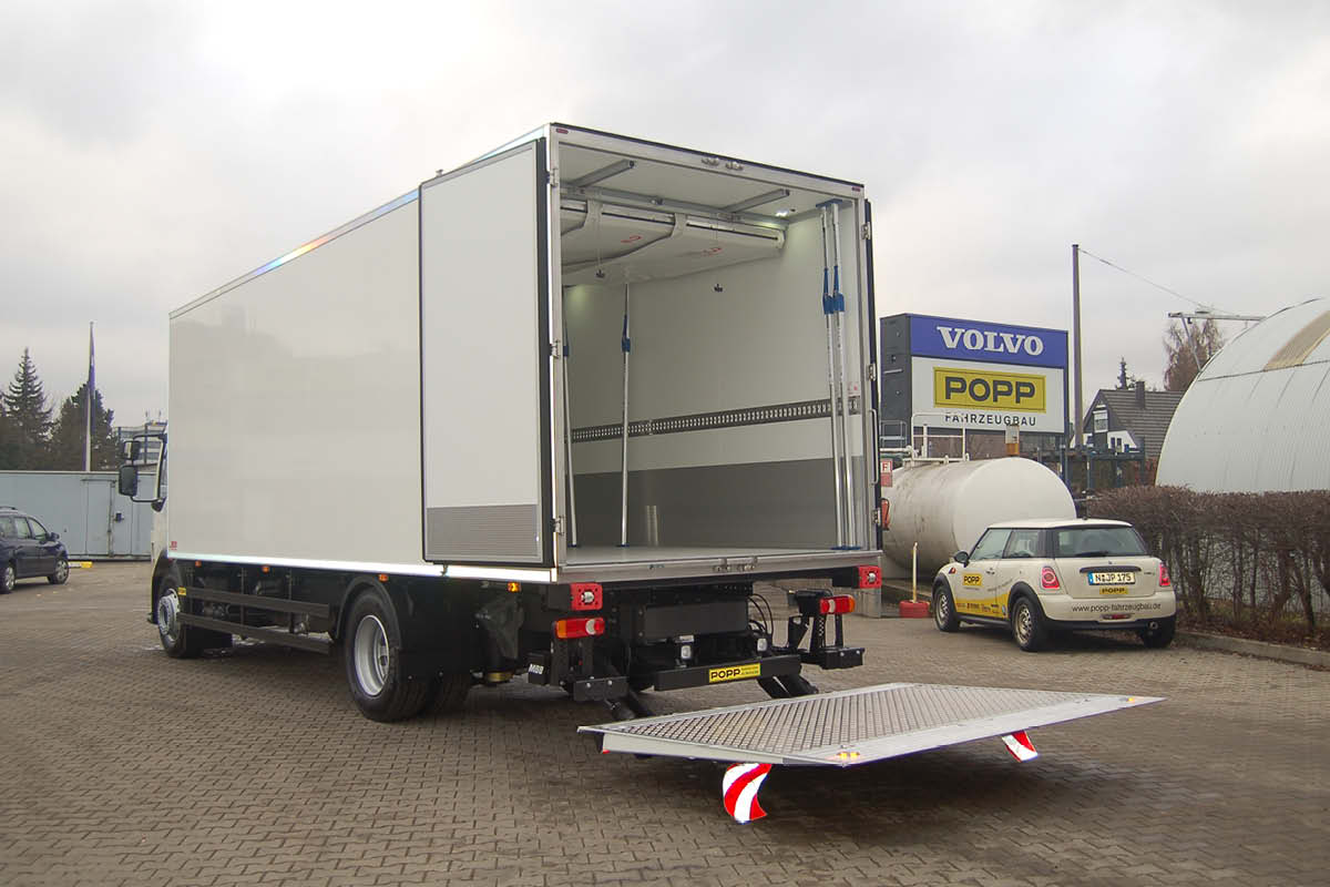 Popp Hebebühnen für LKW und Ladeboardwände Popp Hebebühnen für LKW und Ladebordwände