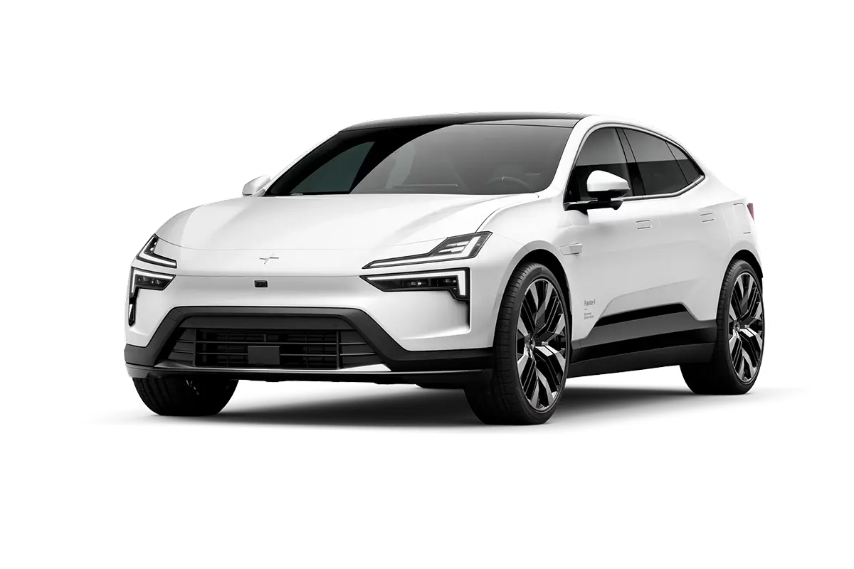 Bild zeigt einen Polestar 4