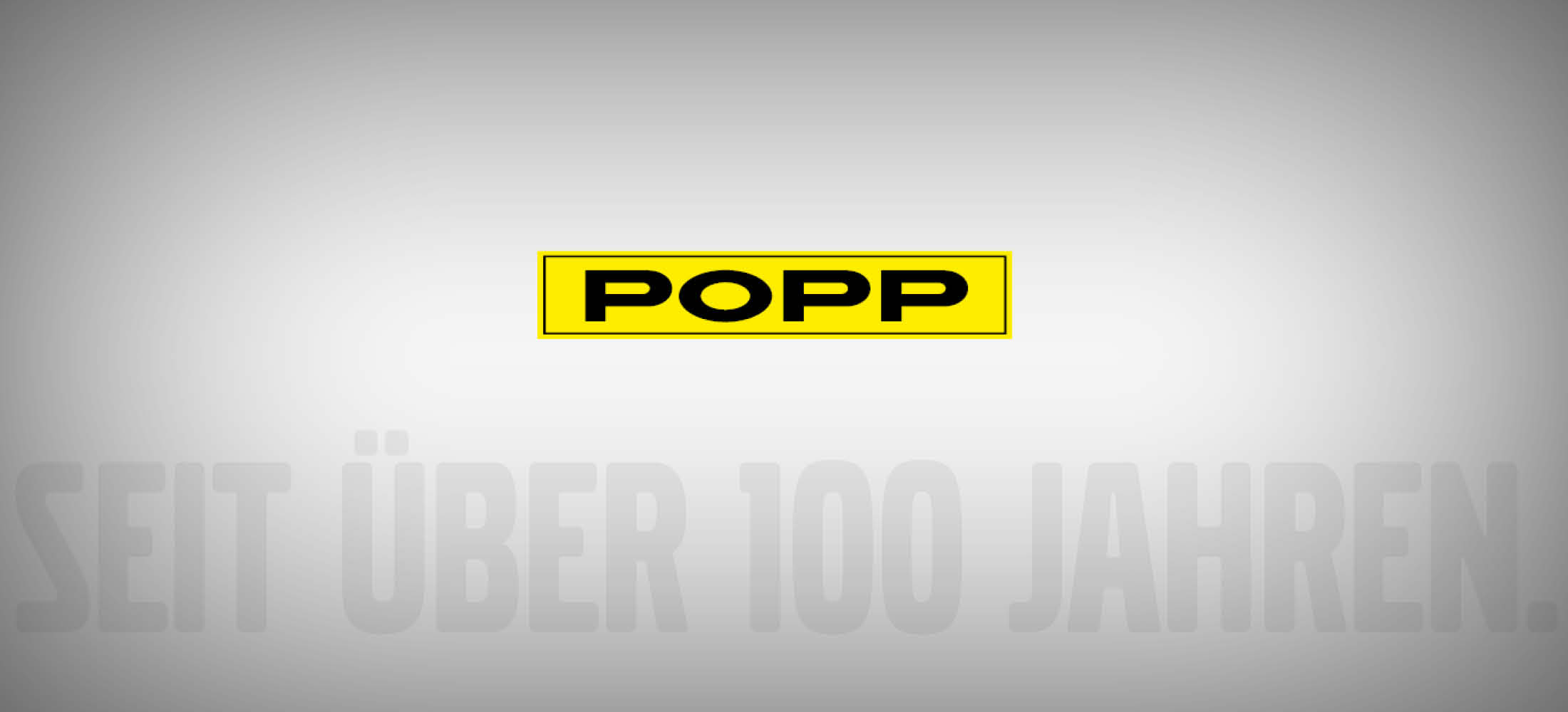 POPP seit 100 Jahren
